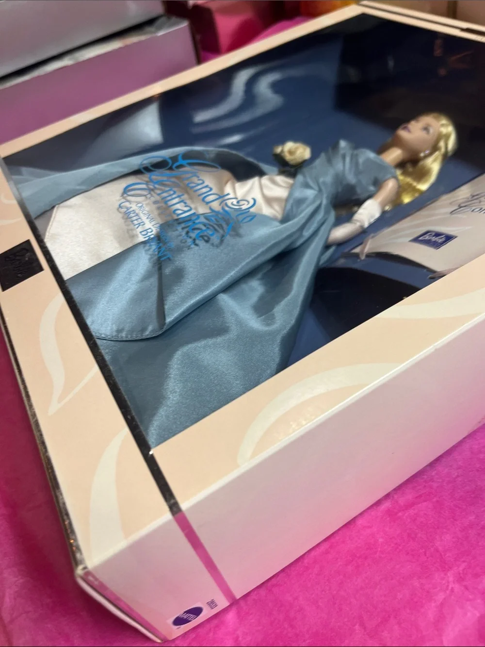 Barbie Satin Blue and Cream Grand Entrance Collector Doll